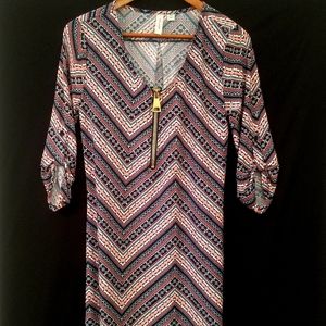 3/4 sleeved, knee length dress